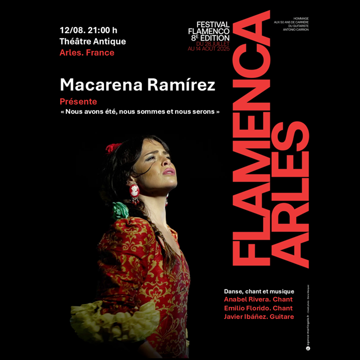 Macarena Ramírez. Festival Flamenca de Arles