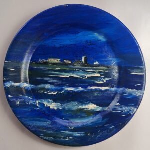 NOCHE EN SANCTI PETRI – Pieza de barro pintada al óleo