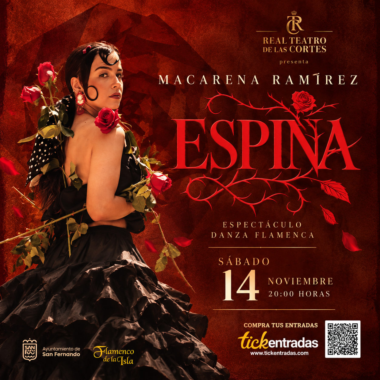 MACARENA RAMIREZ. Real Teatro de Las Cortes. San Fernando, (Cádiz)